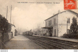 710Ax  84 Le Pontet Gare Des Voyageurs Le Quai - Le Pontet