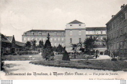 99Av   Belgique Wavre Etablissement Des Ursulines Vue Du Jardin - Wavre