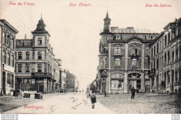 99Av   Belgique Bastogne Rue Haute Rue Du Sablon - Bastogne