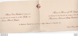 V6A   Annot (04) Faire Part De Mariage En 1931 - Hochzeit