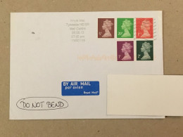 Great Britain UK United Kingdom England - Used Letter Stamp Circulated Cover Postmark Elisabeth II 2013 - Lettres & Documents