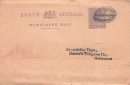 SOUTH AUSTRALIA - WRAPPER HALFPENNY - MELBOURNE / 5227 - Covers & Documents