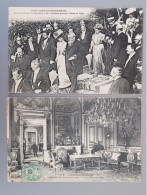 Fêtes Franco-norvegiennes   1907  . 2 Cartes - Manifestaciones