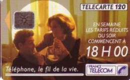 Telefonkarte Frankreich, Téléphone, Le Fil De La Vie, 120 - Non Classificati