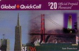 Calling Card, Global, San Francisco, Golden Gate Bridge, $ 20 - Ohne Zuordnung