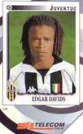 Telefonkarte Italien, Panini, Fußball Edgar Davids, 10000 - Ohne Zuordnung