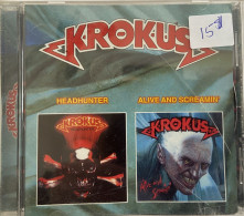 CD De Krokus / Headhunter + Alive And Screamin' - Hard Rock En Metal