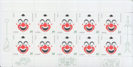 D,Bund Mi.Nr. Klbg. 2252 Europa: Zirkus (m.10x2252) - Other & Unclassified