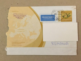 Hungary Magyarorszag Used Letter Stamp Circulated Cover Postal Stationery Entier Postal Ganzsachen 2012 - Covers & Documents