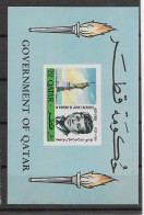 Qatar Kennedy Sheet Mnh ** 1966 35 Euros - Qatar