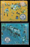Argentine 2004. ~ YT 2450 à 2451 - Centenaire De La F.I.F.A. - Used Stamps