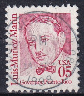 Luis Muñoz Marín États-Unis Gouverneur De Porto Rico CACHET JERSEY 1998 - Used Stamps