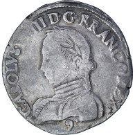 France, Charles IX, Teston, 1563, Rennes, 2nd Type, Argent, TB+, Gadoury:429 - 1560-1574 Carlo IX