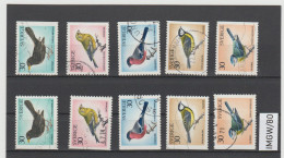 IMGW/80 SCHWEDEN 1970  Michl  692/96  Gestempelt / Entwertet  ZÄHNUNG Und STEMPEL SIEHE ABBILDUNG - Used Stamps