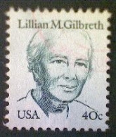 United States, Scott #1868, Used(o), 1984, Lilian Gilbreth, 40¢, Dark Green - Used Stamps