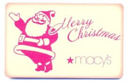 Macy's, U.S.A., Carte Cadeau Pour Collection, Sans Valeur # Macys-46 - Treuekarten