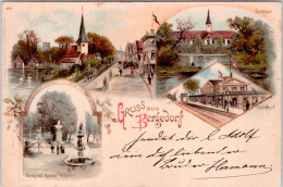 Gruss Aus Bergedorf (Stempel: Bergedorf 1899) - Bergedorf