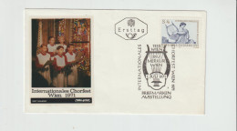 Ersttag Internationales Chorfest Wien 1971 - 1.7.1971 - Briefe U. Dokumente