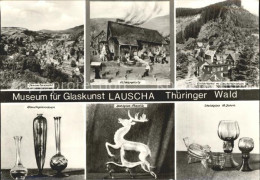 72328760 Lauscha Museum Fuer Glaskunst Vase Plastik Huettenplatz Unterland Lausc - Lauscha