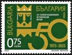 BULGARIA - 2023 - 50 Years National History Museum - 1v MNH - Ungebraucht