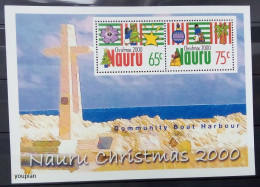 Nauru 2000, Christmas, MNH S/S - Nauru