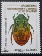 New Caledonia 2020, Biodiversity Of Pacific Islands, MNH Single Stamp - Ongebruikt