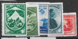 Romania Mh * (110 Euros) 1932 - Unused Stamps