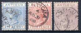 ANTIGUA, Michel No.: 13-15 USED, Cat. Value: 221€ - Other & Unclassified