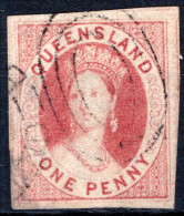 QUEENSLAND, Michel No.: 1 USED, Cat. Value: 1300€ - Other & Unclassified