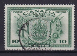 CANADA 1942 - Canceled - Sc# E10 - Special Delivery - Eilbriefmarken