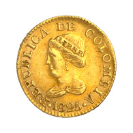 Colombie- République-1 Pesos Or 1825 Bogota - Colombia