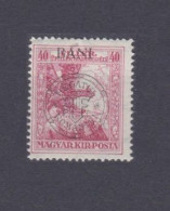 1919 Hungary New Romania 25 I Overprint - Hungary # 185 - Unused Stamps