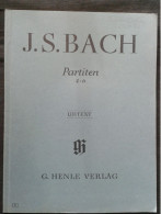 J S BACH PARTITAS PARTITEN 4 6 PIANO PARTITION MUSIQUE URTEXT HENLE VERLAG - Tasteninstrumente