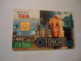 PHILIPPINES  USED CARDS MONUMENTS - Philippines