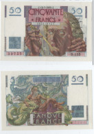 BILLETS FRANCE 50 FRANCS TYPE LE VERRIER 39757 D135 19 5 1949 F#20/12 P#127b VOIR SCAN - 50 F 1946-1951 ''Le Verrier''