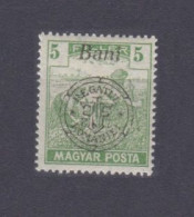 1919 Hungary New Romania 28 II Overprint - Hungary # 192 - Unused Stamps