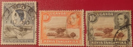 GRAN BRETAGNA KENYA-UGANDA-TANGANIKA 1938-1954 - Uganda (...-1962)