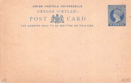 CEYLON - POST CARD 5c Unc / 5256 - Ceylan (...-1947)