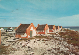 Bonaire - Restored Slave Huts Old Postcard 1975 - Bonaire