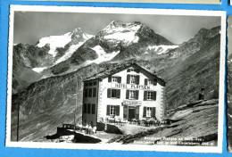 Y104, Berghaus Plattjen Ob Saas Fee, Fletschhorn, Laquinhorn, Restaurant, 32641, Gaberell, Circulée 1956 - Saas-Fee