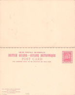 BRIT. GUIANA - POST CARD 3/3 CENTS (1894) Unc / 5270 - Brits-Guiana (...-1966)