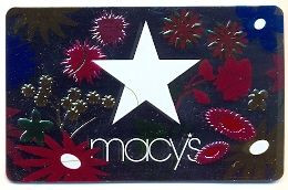 Macy's, U.S.A., Carte Cadeau Pour Collection, Sans Valeur # Macys-82 - Treuekarten