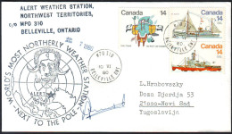 CANADA - ALBERT WEATHER STATION - 1980 - Wetenschappelijke Stations & Arctic Drifting Stations