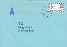 Greenland A Prioritaire QAQORTOQ (Julianehåb) 1995 Cover Brief Lettre BALLERUP Denmark Europa CEPT Stamp - Lettres & Documents