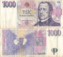 Czech Republic / 1.000 Korun / 1996 / P-15(b) / VF - Czechoslovakia