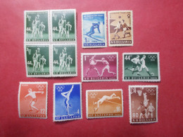 BULGARIE - Lot Blocx4 N°890 - 959/960 - Série JO Melbourne 867//72 - Neufs** - Vrac - (B6) - Collezioni & Lotti