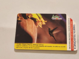 CUBA-(CU-ETE-URM-030)-Pajaro Mosca-URMET-(51)-(7.00 Pesos)-(701259942)-used Card+1card Prepiad Free - Cuba