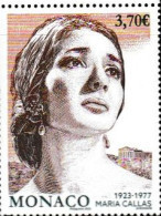 MONACO, 2023, MNH ,SINGERS, MARIA CALLAS, 1v - Zangers