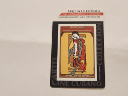 CUBA-(CU-ETE-URM-041)-Beatriz Valdes-URMET-(61)-(5.00 Pesos)-(503147832)-used Card+1card Prepiad Free - Cuba