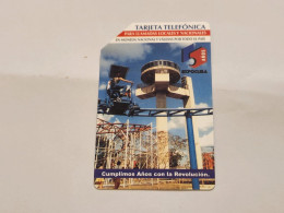 CUBA-(CU-ETE-URM-044)-Expocuba-URMET-(64)-(5.00 Pesos)-(504111322)-used Card+1card Prepiad Free - Cuba